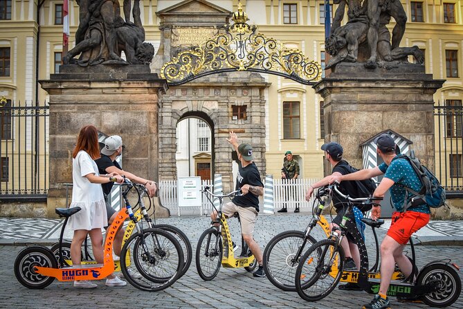 1.5h Prague E-Scooter Panoramic Tour small-group with PragueWay - Starting in Malá Strana, with Lennon Wall first
