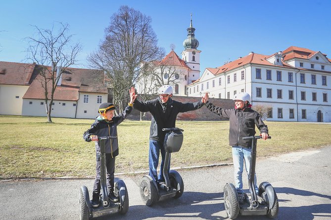 1.5h Small Group Segway Tour & Free Taxi Transfer ️with PragueWay - Brevnov Monastery and the Oldest Brewing Tradition