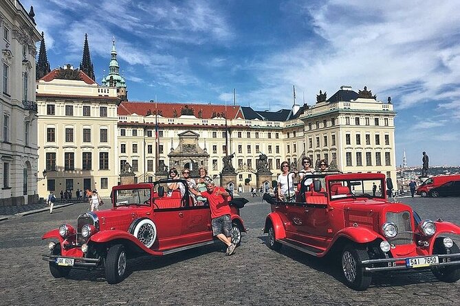 1 hour Old timer Convertible Prague Sightseeing Tour - Wenceslas Square and the New Town