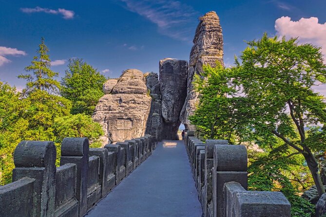 2 Countries Bohemian and Saxon Switzerland tour from Prague - Pravčická Gate and the climb to Sokolí Hnízdo