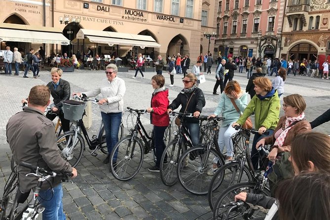 3-hour Complete Prague Bike Tour - David Černý’s Babies bring a bit of Prague humor