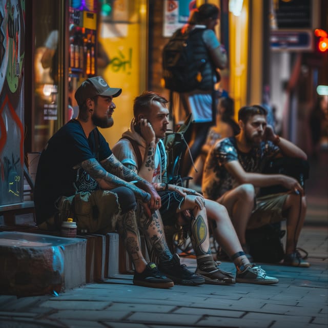 Alternative tour of Letna art district - The scrap-metal steampunk club finale