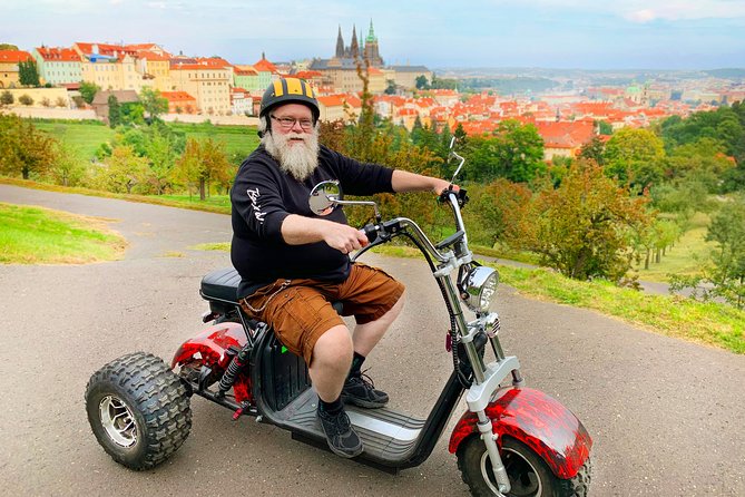 Amazing !!! Electric Trike Tour of Prague, live guide included - Why an electric trike works well in Prague