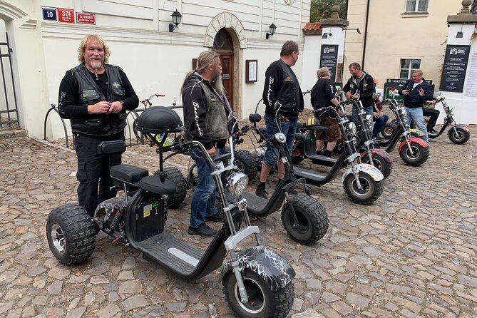 Amazing !!! Electric Trike Tour of Prague, live guide included - Meeting at Maltézské náměstí in Lesser Town