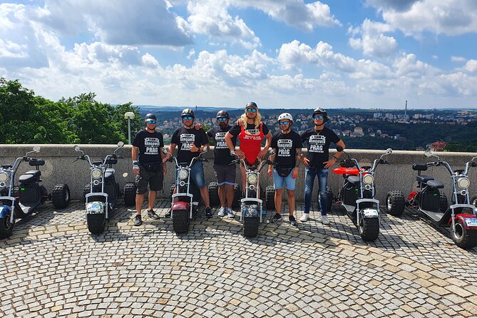 Amazing !!! Electric Trike Tour of Prague, live guide included - Cobblestones, weather, and riding comfort