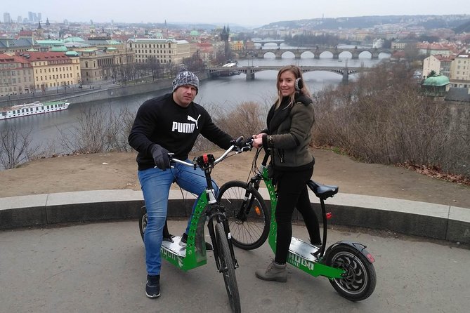 Best Prague Viewpoints: Guided E-Scooter Tour - Strahov Monastery and the famous library stop