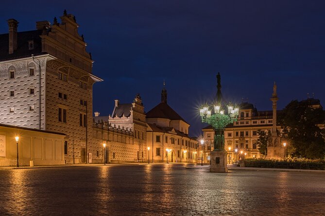 Best views of Prague by night - Strahov and the baroque streets around the monastery