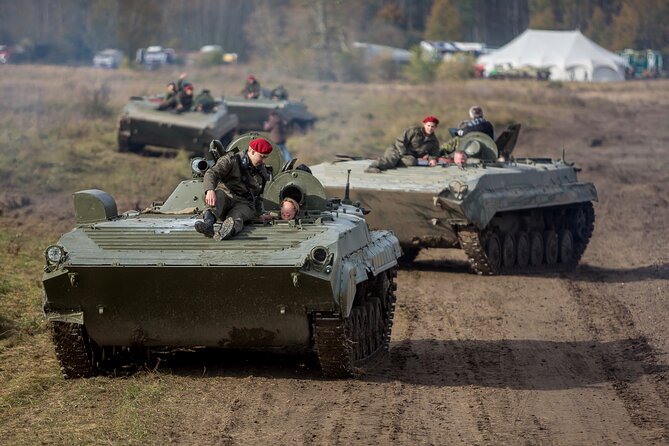 BMP tank driving experience Prague - A BMP-1 adventure outside Prague