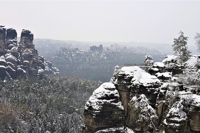 Bohemian and Saxon Switzerland All inclusive trip - Winter Tour - A Czech lunch near Mezna