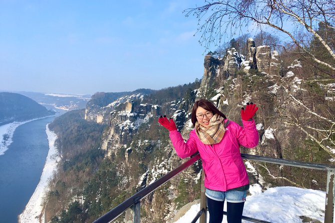 Bohemian And Saxon Switzerland Winter Tour from Prague - Bastei Bridge: Germany’s high viewpoint over the Elbe