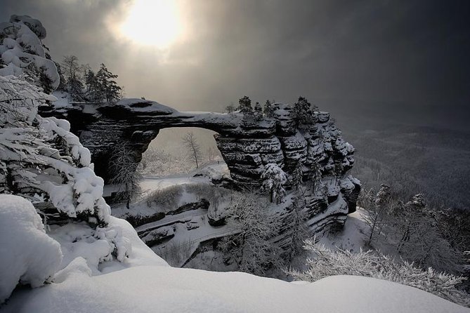 Bohemian And Saxon Switzerland Winter Tour from Prague - A Czech lunch near Hrensko