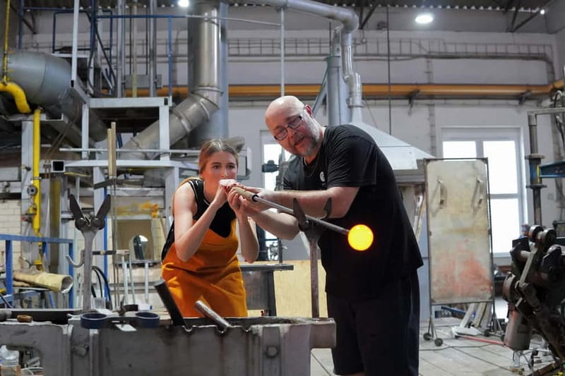 Bohemian glassworks excursion from Prague - Inside the two-hour glassworks visit