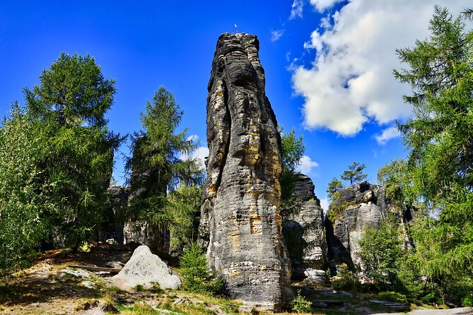 Bohemian Switzerland From Prague with Brewery Tour & Beer Tasting - Neurathen Castle, ruins among the rocks