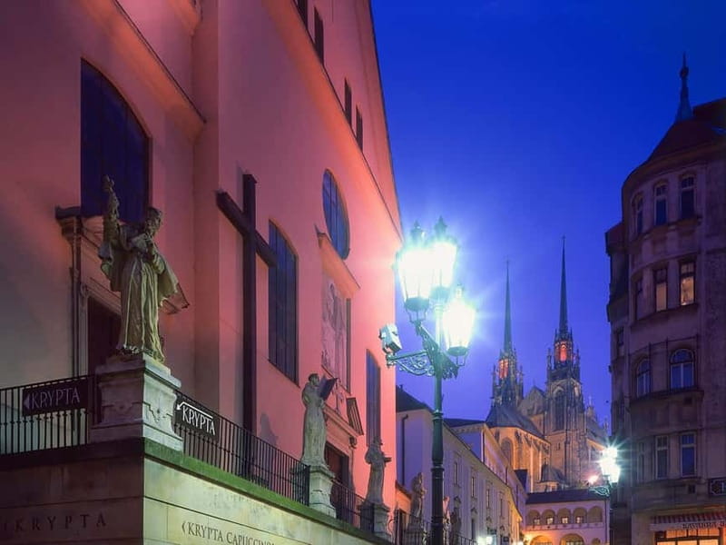Brno: Historic Downtown Walking Tour - Vegetable Market and the underground corridors