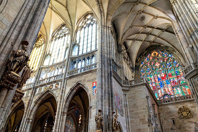 Complete Prague Castle Tour (Tickets to Interiors Included) - St. Vitus Cathedral: the grand opening scene
