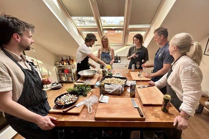 Cooking Czech Menu with Chef - Food, wine, and the value of learning in a home