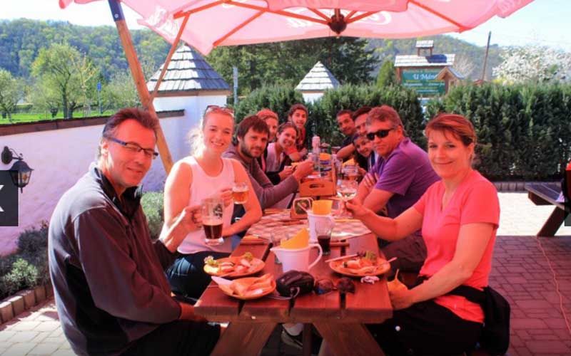 Coutryside bike tour to Karlstejn Castle. - Guide quality and group atmosphere