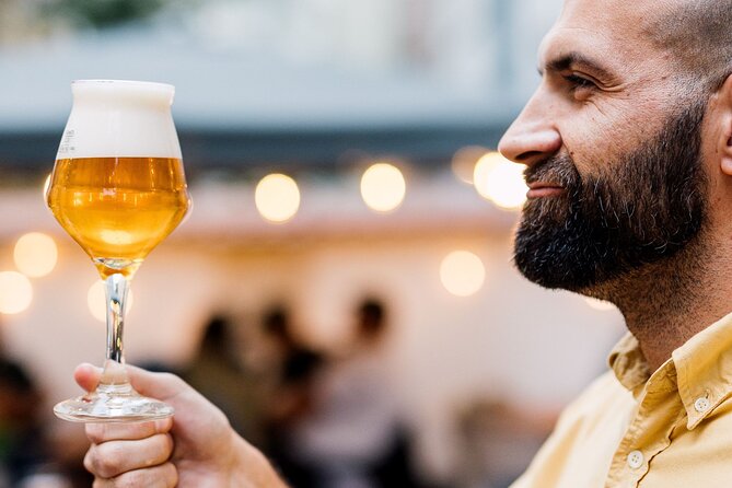 Craft Beer Tasting in Prague - Beer delicacies and substantial food at the table