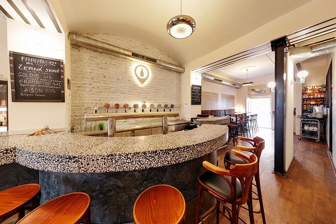 Craft Beer Tasting in Prague - Plaská 5 in Malá Strana, starting at 5:00 pm