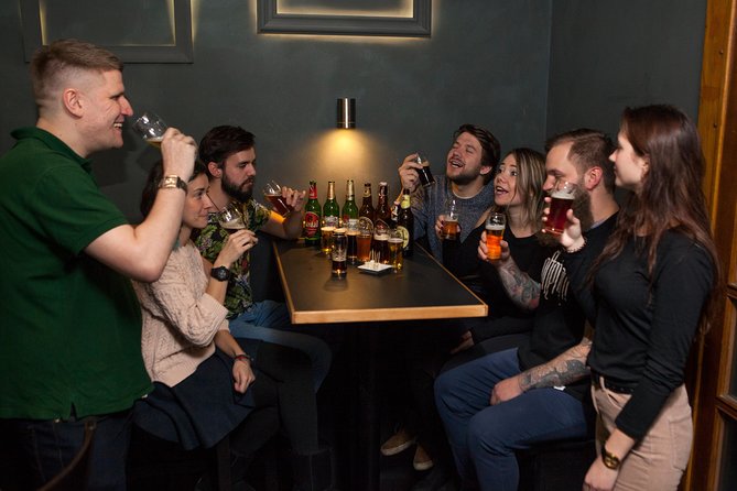 Czech Beer Tasting Experience - Cheese, crackers, and the real food value