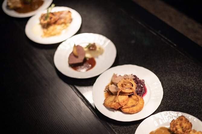 Czech Tapas with Unlimited Beverages at Stylish Restaurant Bar - The room, music, and late-night timing
