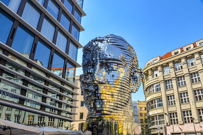 Discover Prague’s most Photogenic Spots with a Local - Look up for Sigmund Freud hanging above the street