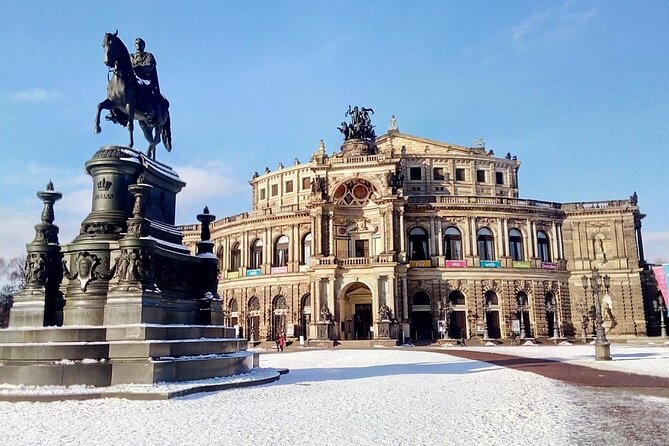 Dresden Christmas Markets And Old Town Tour - From Prague - Semper Opera and the Baroque heart of Dresden