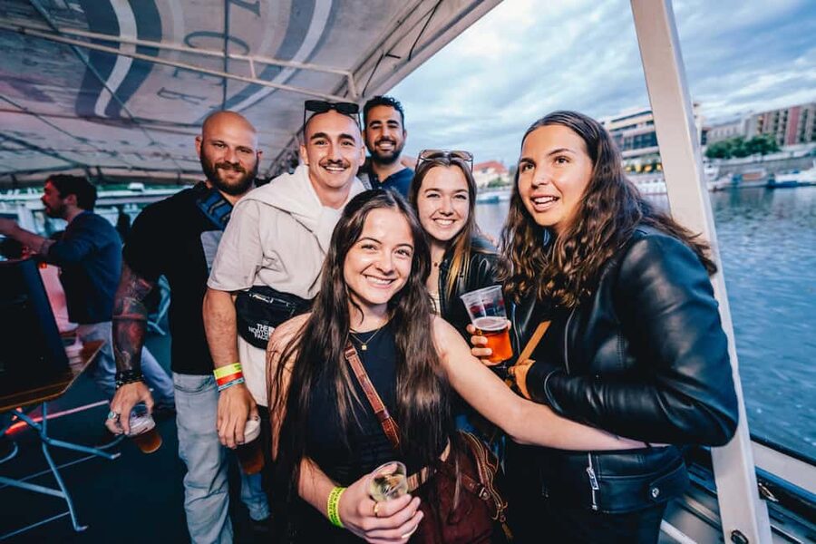 Drunken Monkey Prague Boat Party Open Bar to Duplex Club - Is $73 good value for Prague?