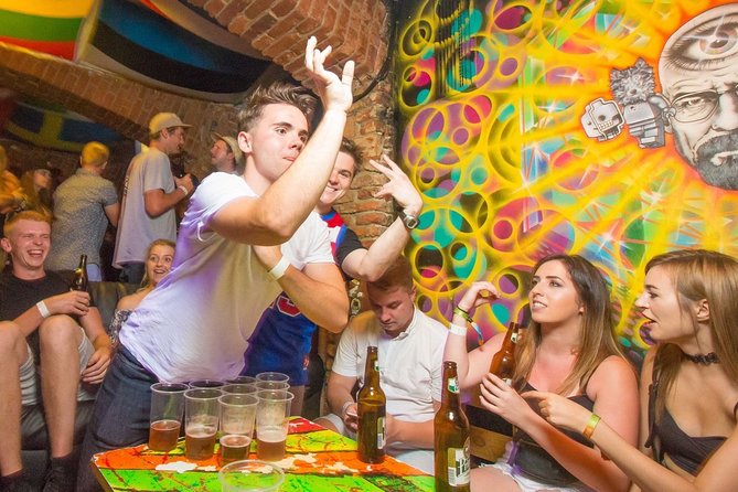 Drunken Monkey Pub Crawl with Open Bar & Club Entry - Starting at U Milosrdných 848/4