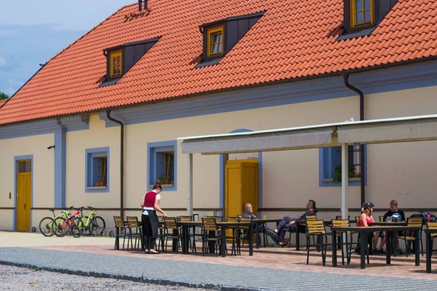 E-Bike Day Trip: Visit a Roman Castle and Taste Craft Beer - The riverside route to Karlstejn