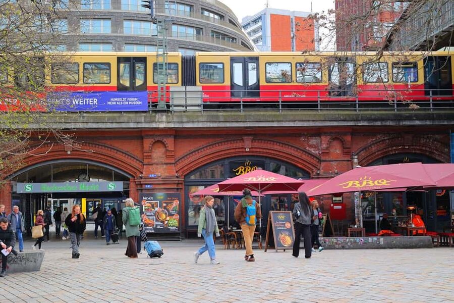 Eating Berlin: City Center Food & Beer Tour - Starting with a Berliner donut in Mitte