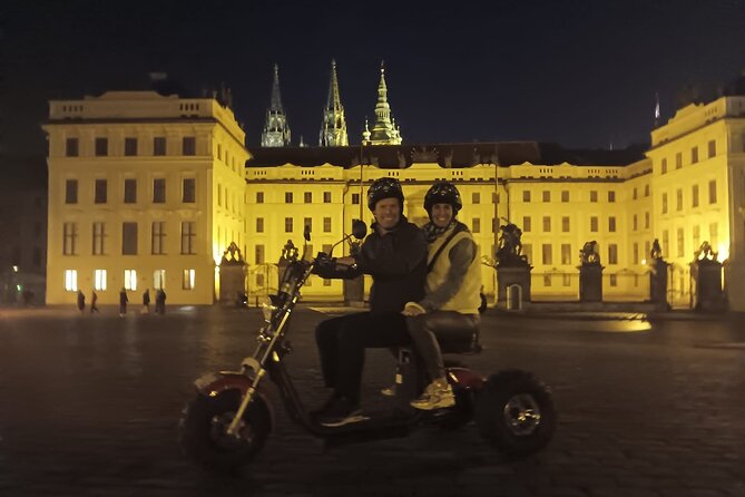 Electric Trike Night Tour in Prague - Live Guided - Key points to know before you book