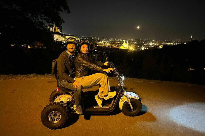 Electric Trike Night Tour in Prague - Live Guided - Why this electric trike tour works well at night