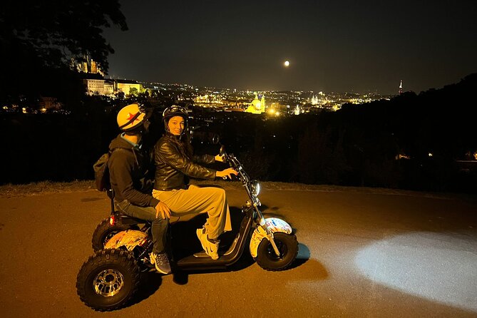 Electric Trike Night Tour in Prague - Live Guided - Strahov Monastery and a possible beer stop