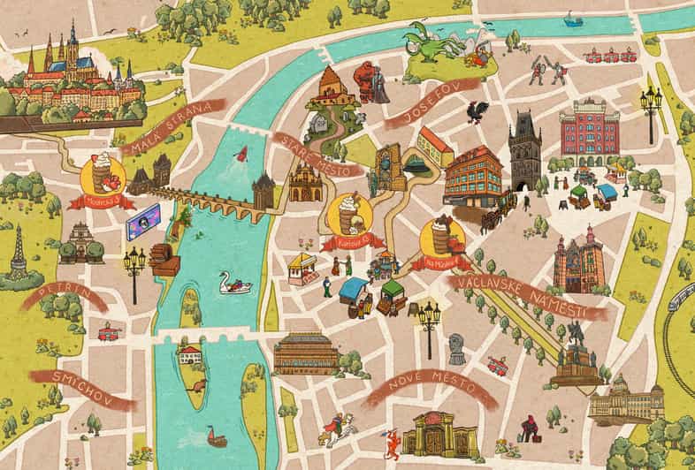 Explore Prague with our chimney cake Prague trail! - Three trdelník stops in central Prague