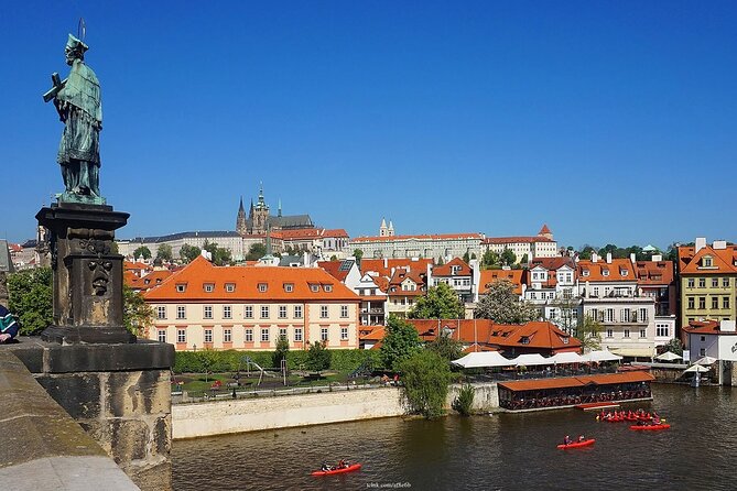 Explore the Historic Prague Castle: Private Half-Day Walking Tour - St. Vitus Cathedral and the Czech Crown