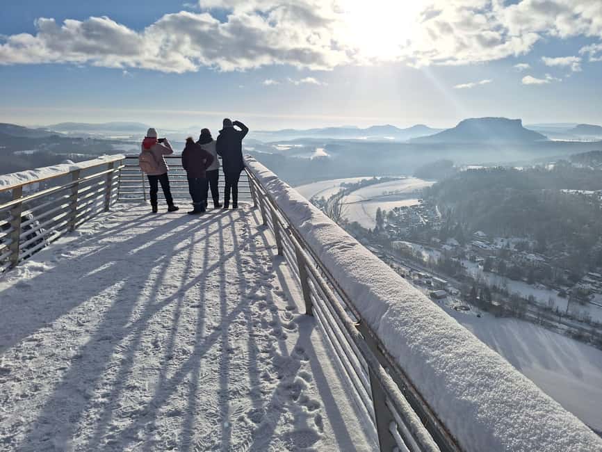 From Dresden: Bastei Bridge & Bohemian Switzerland Day Trip - The forest path to Pravčická Gate