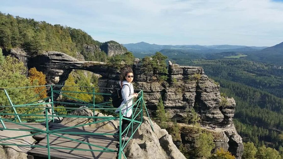 From Dresden: Bastei Bridge & Bohemian Switzerland Day Trip - What to bring for a day on sandstone paths