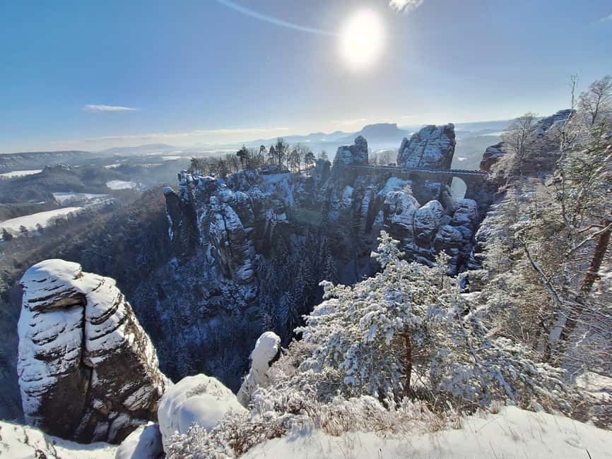 From Dresden: Bastei Bridge & Bohemian Switzerland Day Trip - Bastei Bridge and Saxon Switzerland views