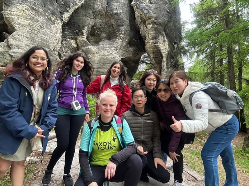 From Prague: Bohemian & Saxon Switzerland All Inclusive Tour - A Czech lunch stop in Hřensko