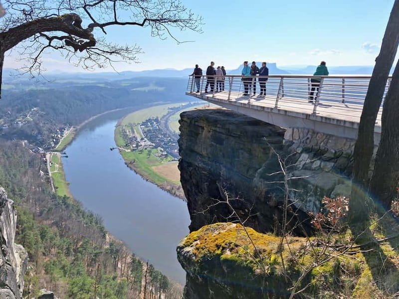 From Prague: Bohemian & Saxon Switzerland All Inclusive Tour - Tisa Rocks, the Narnia maze