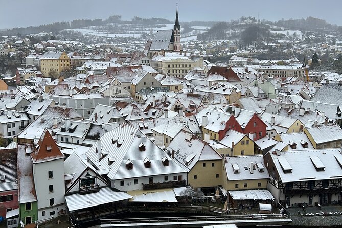 From Prague Day Unique Tour To Cesky Krumlov - Walking through all five castle courtyards