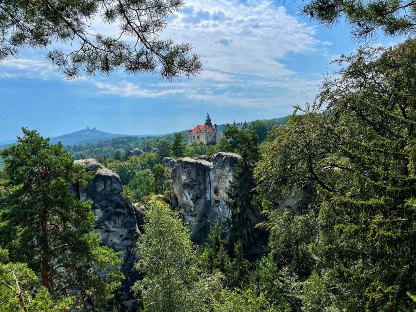 From Prague: Full-Day Bohemian Paradise Guided Hiking Trip - Valdštejn Castle brings the first historic pause