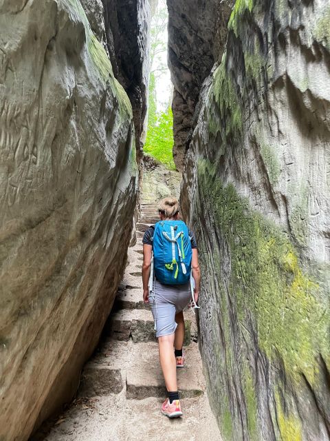 From Prague: Full-Day Bohemian Paradise Guided Hiking Trip - Leaving Prague by train
