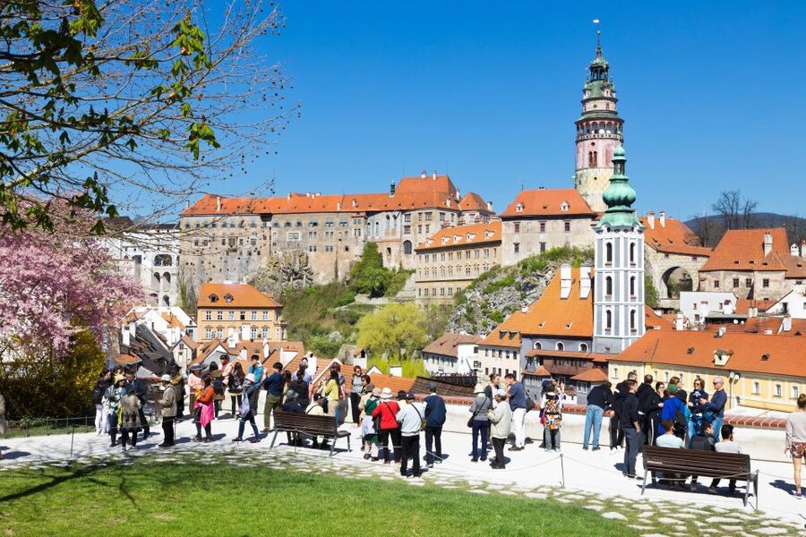 From Prague: Full-Day Český Krumlov Tour with Lunch - The castle, gardens, and rare theatre