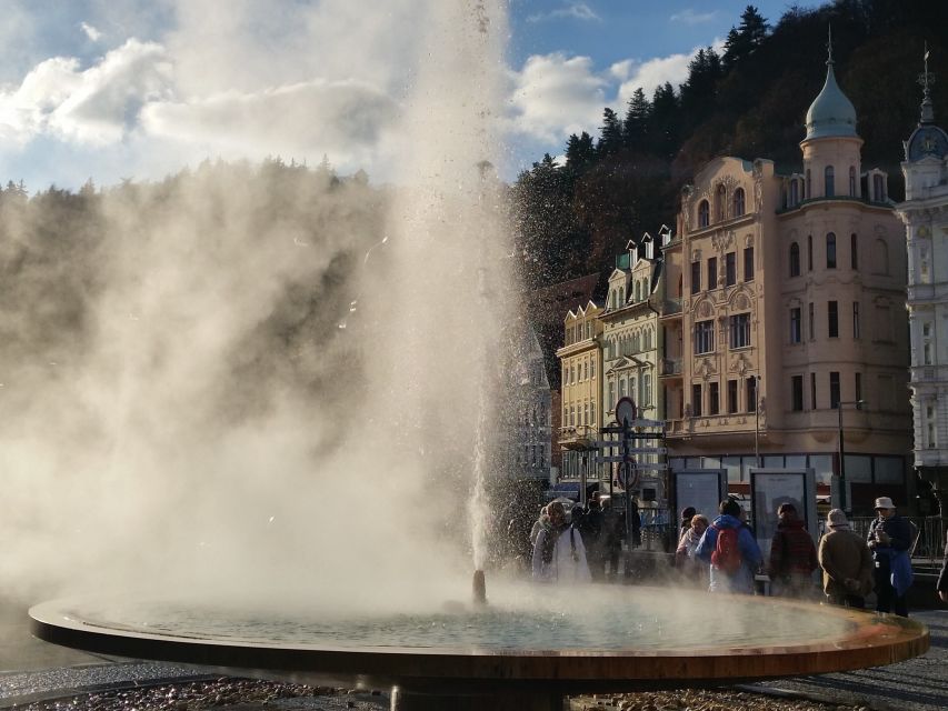 From Prague: Karlovy Vary Full-Day Tour - The first view of Karlovy Vary