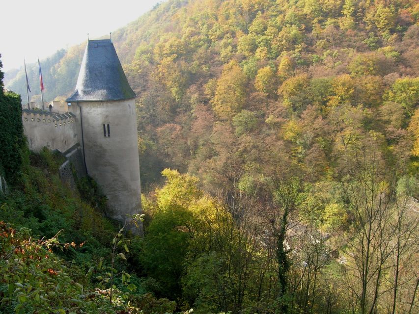From Prague: Karlstejn Castle Skip-the-Line Ticket and Tour - Walking up from the village to the castle