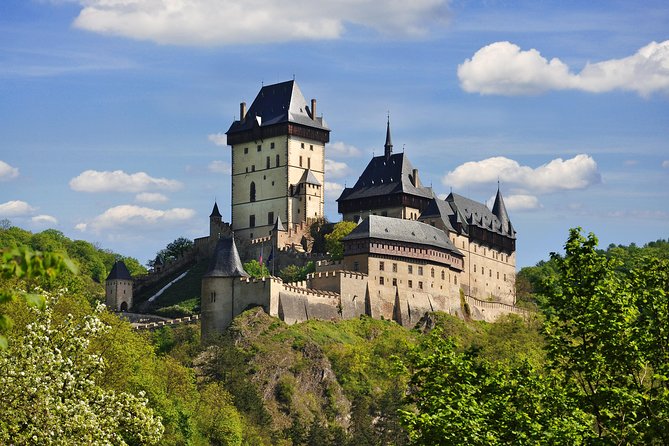 From Prague: Karlstejn with Admission and Pick up - Walking up to the Gothic castle