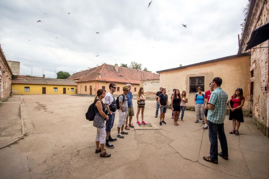 From Prague: Terezin Concentration Camp Tour - The Small Fortress and its Gestapo prison