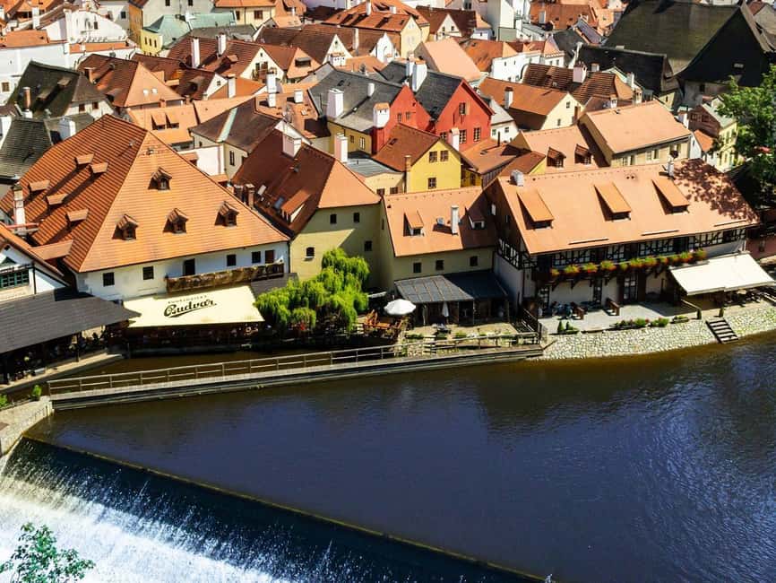 From Prague to the fabulous Cesky Krumlov:fullday experience - Inside Krumlov Castle and above the rooftops